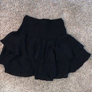 Black skirt